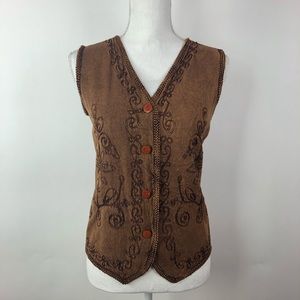Bila vintage brown vest